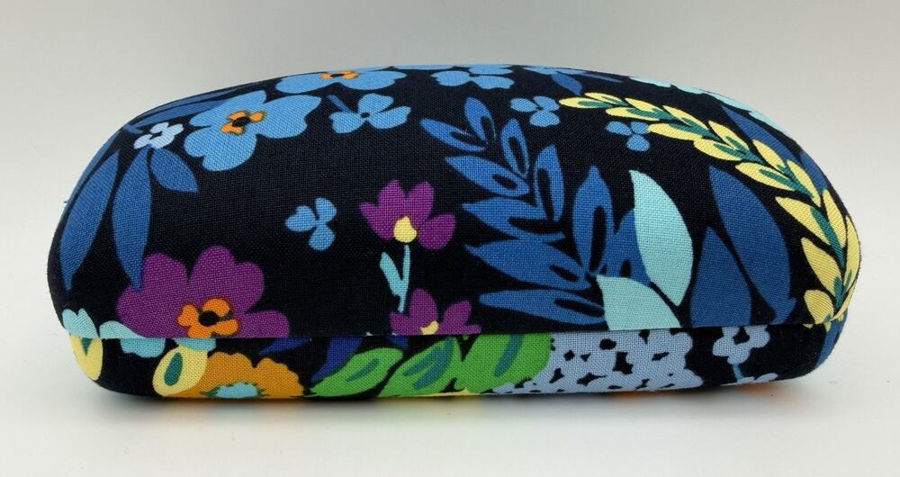 Vera Bradley Hard Eyeglass Case Floral Multicolor Fits Glasses Sunglasses